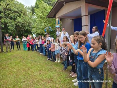 Rio Bonito do IguaÃ§u - Festa N.S. Aparecida atraÃ­ FiÃ©is em Barra Mansa do IguaÃ§u